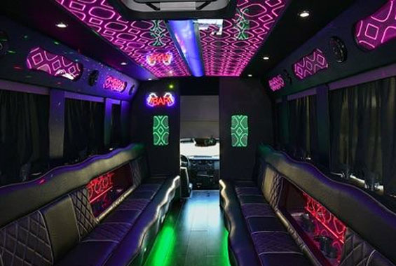 Luxury Party Bus in Frisco TX